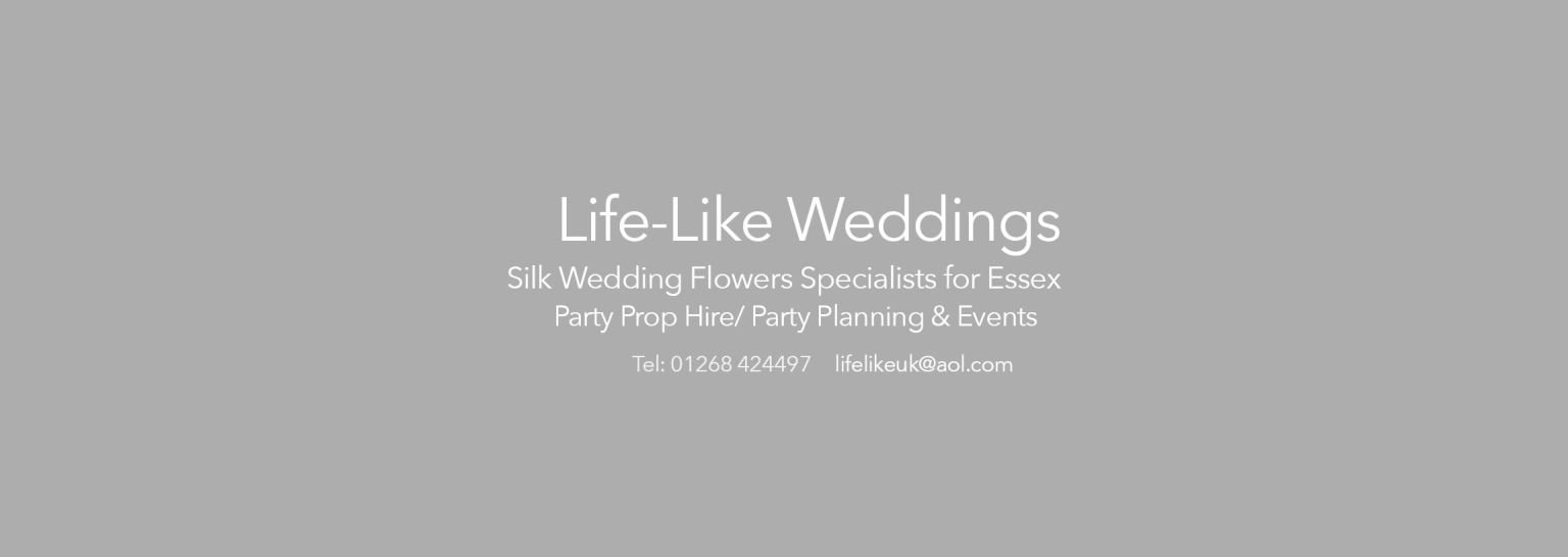 LifeLike Silk Wedding Flowers